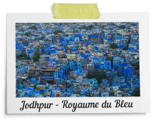 Jodhpur la cité en bleu
